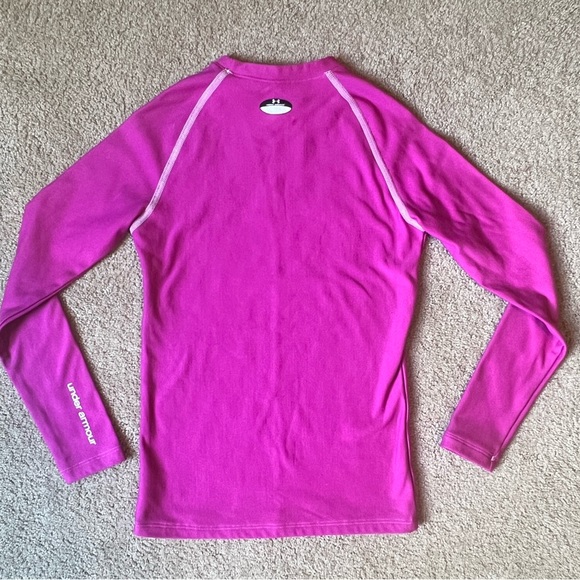 Under Armour Cold-Gear Long Sleeve Fitted Top Youth Large - Picture 2 of 4